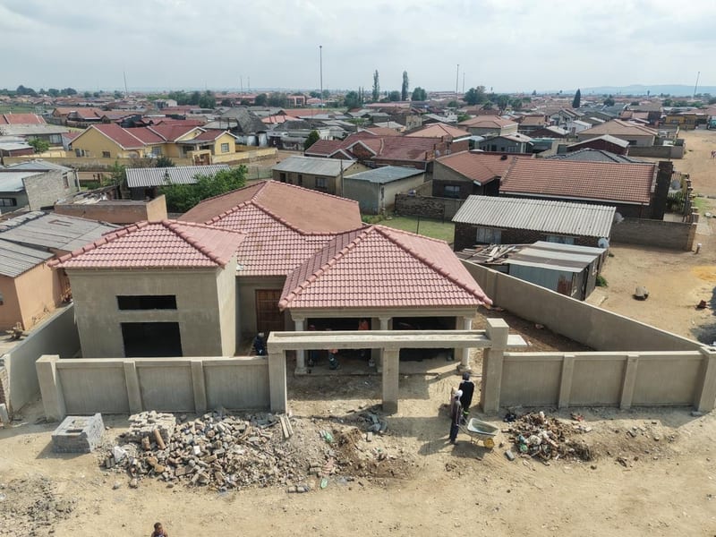 Affordable housing project under construction