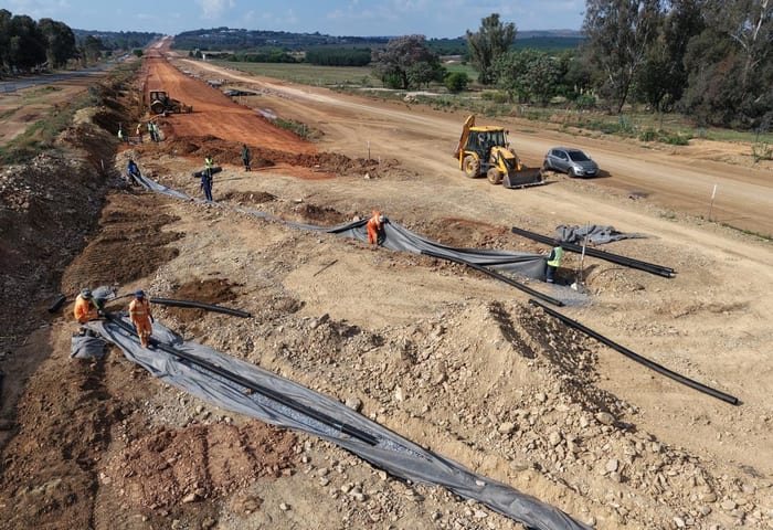 Civil engineering infrastructure construction